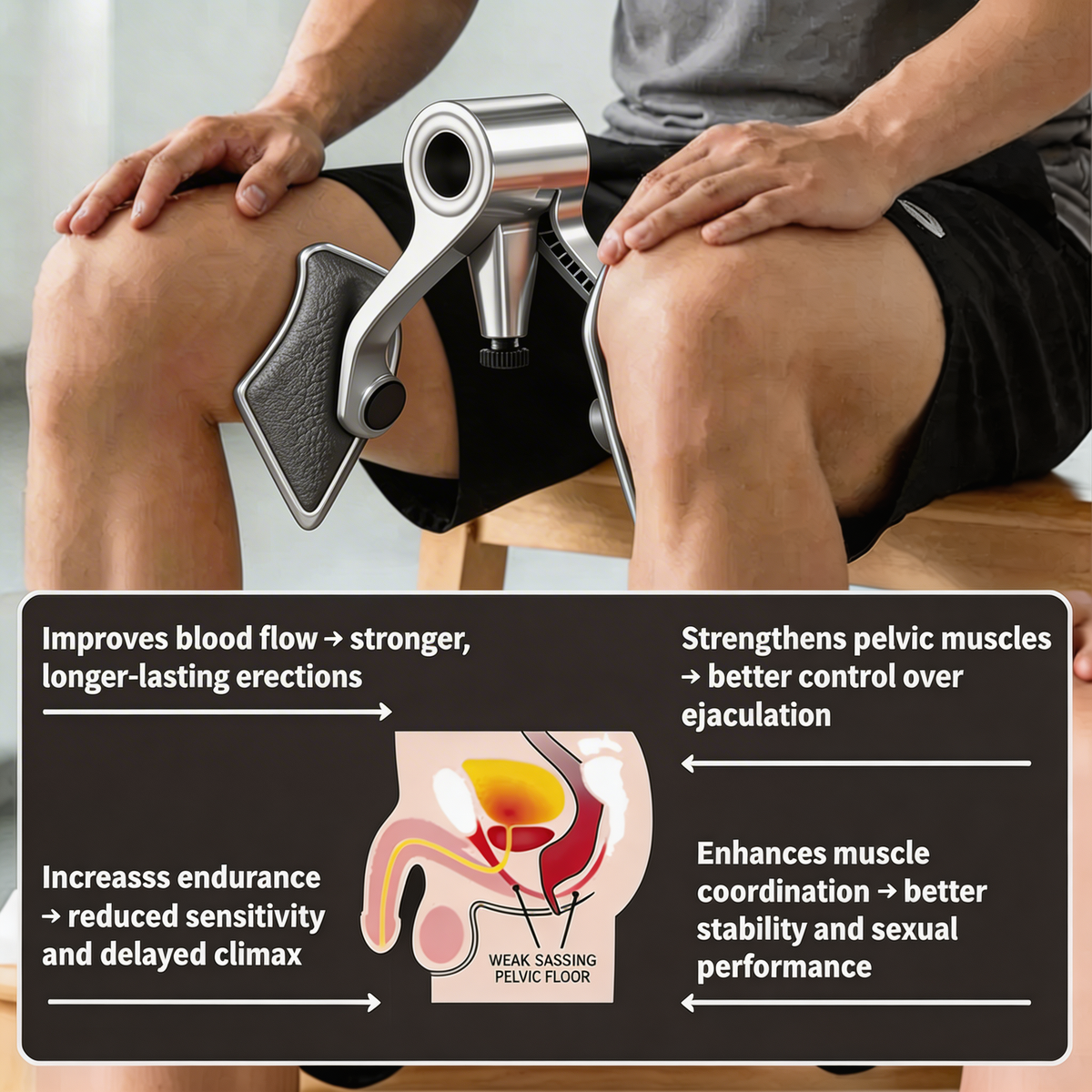 Yluman™ Pelvic Floor Trainer - The Natural Solution for Lasting Performance & Confidence